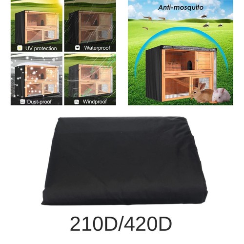 Rabbit hutch cover shade - hutch,