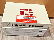 3 x Fortigate Fortinet FGT50E Firewall 50e Security VPN With UK Power Supply