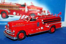 SEAGRAVE OPEN CAB PUMPER - MIAMI FIRE DEPT.  1/50 scale by CORGI US50503 LTD EDT