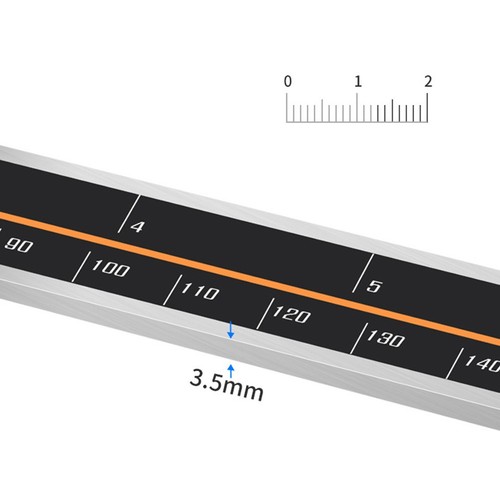 Digital depth vernier caliper - digital,
