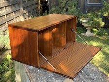 Vintage Mid Century Ladderax / Beaver And Tapley Teak Modular  Floating Cabinet