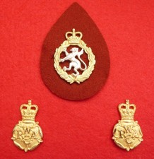British Army Officer's Cap Badge & Collar Badges - Women's Royal Army Corps WRAC
