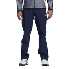 adidas Performance Golf Mens Waterproof RAIN.RDY Windproof Pants Trousers - Navy