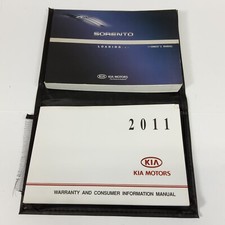 2011 Kia Sorento Factory Original Glovebox Owners Manual Portfolio
