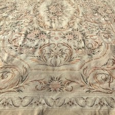 Vintage French Aubusson wool