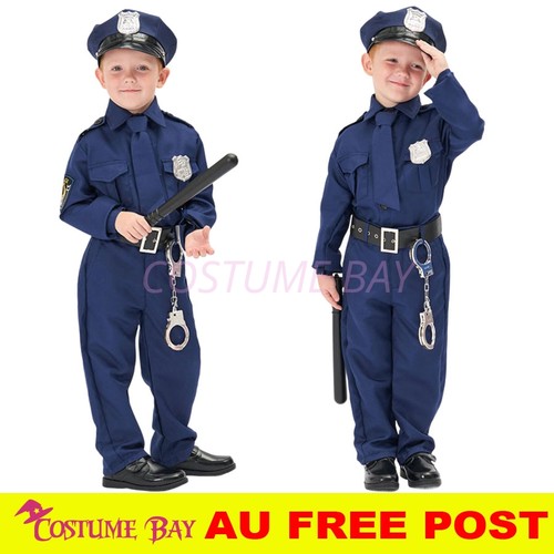 Boys police costume - police,