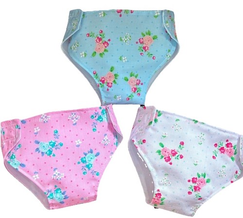 New dolls nappies - new,