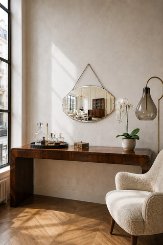 Mid century frameless bevelled - mid,