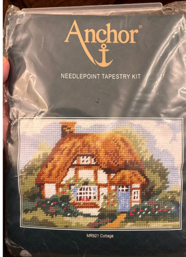 Anchor needlepoint tapestry - anchor,