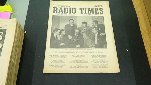 Vintage radio times march - vintage, (march
