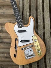 1970s Jolana Iris II Telecaster, Ash Body, Rare,  Restored & Setup