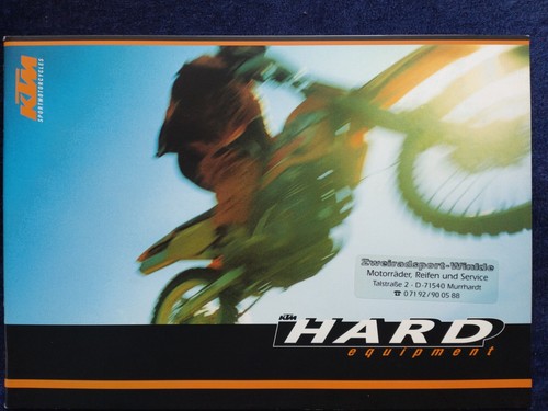 Ktm hard equipment - ktm, brochure