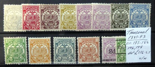 South africa transvaal - transvaal, 1885/93