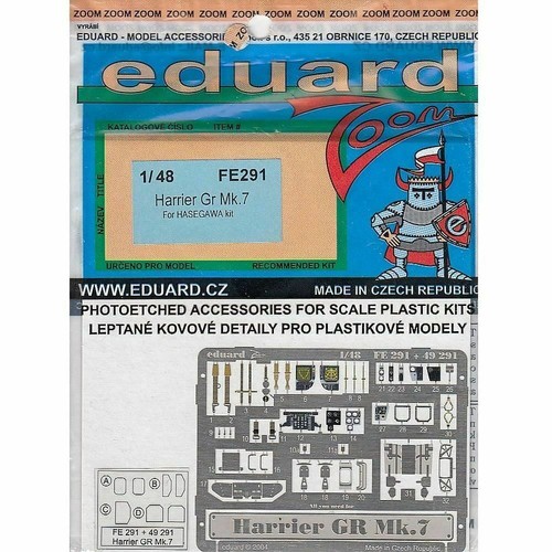 Eduard fe291 harrier p - fe291,