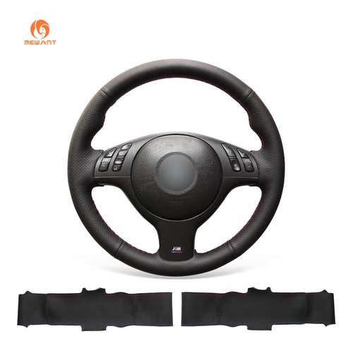 Real leather steering wheel - real,