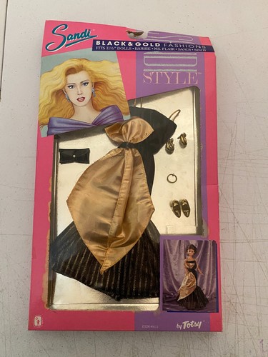 Vintage totsy sandi - sandi, black
