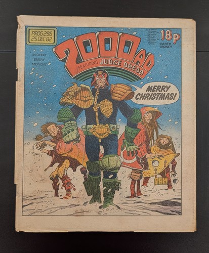 2000ad prog 296 christmas - 2000ad,
