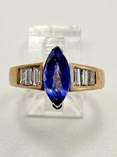 Marquise cut tanzanite - 2.53, ct