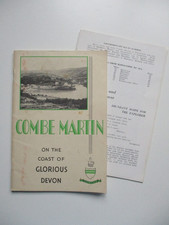 1950 COMBE MARTIN Devon