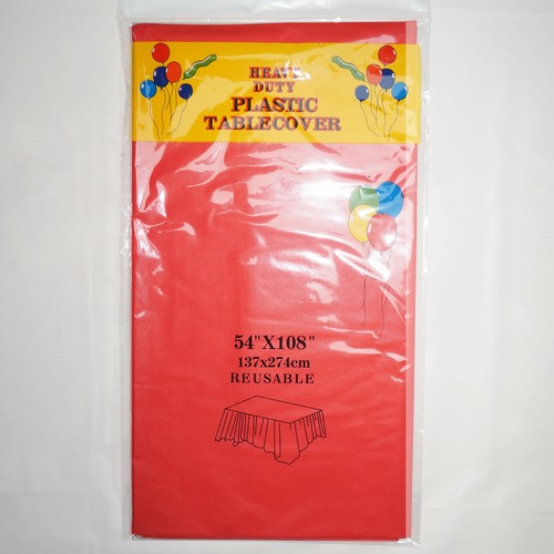 Plastic oblong tablecloth - oblong,