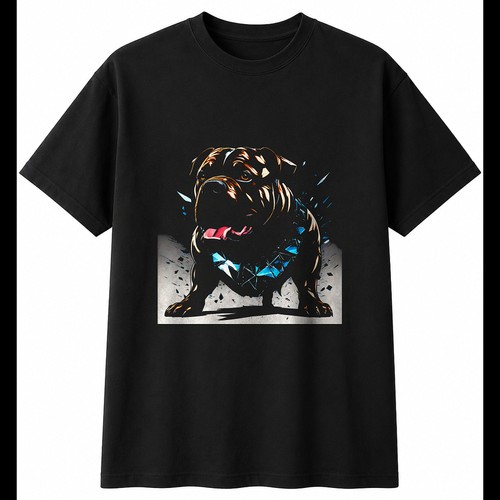 American bully shattered mens - american,