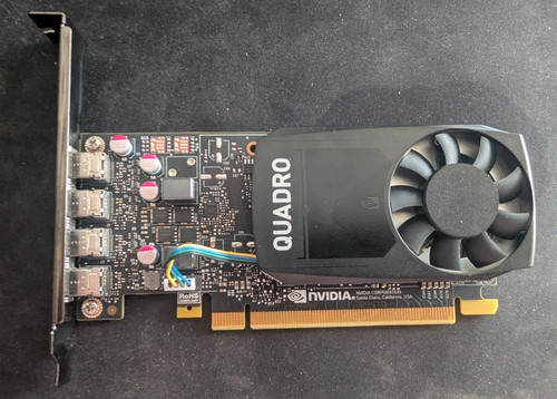 Nvidia quadro p1000 4gb - p1000, gddr5