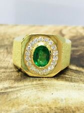 Simulated Emerald Gemstone