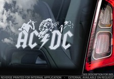 AC/DC Car Window Sticker -