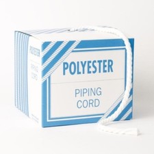 Piping Cord White Polyester