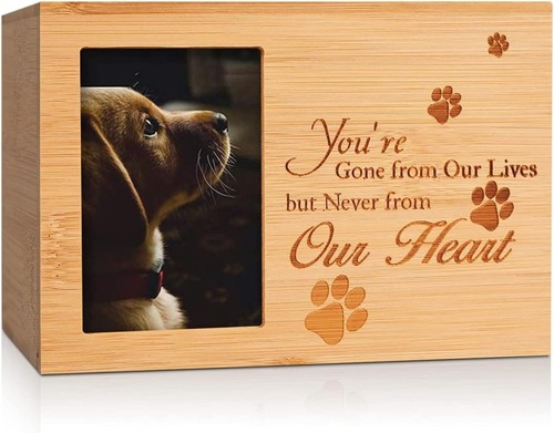 Namvo pet urns wooden dog - pet, urns,
