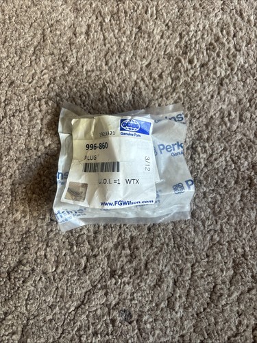 Wilson 996 860 - wilson, plug