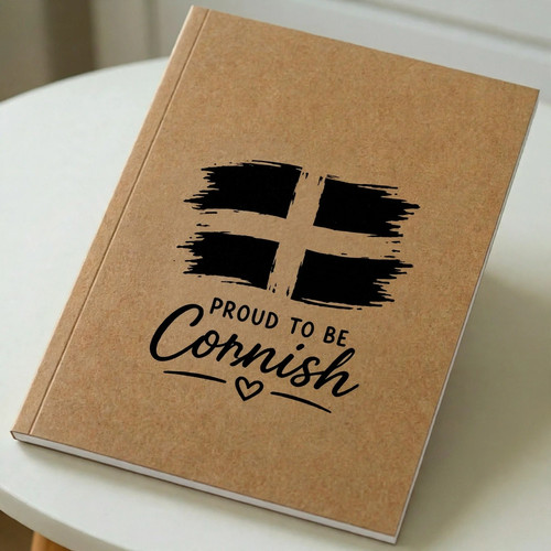 Cornish proud a5 kraft - cornish,