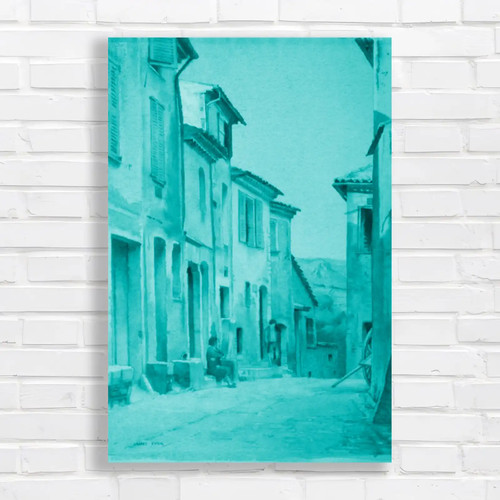 Vintage italian street scene - vintage,