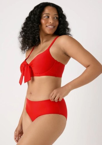 New red wired non padded