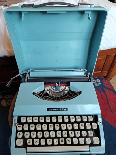 Vintage typewriting machine - vintage,