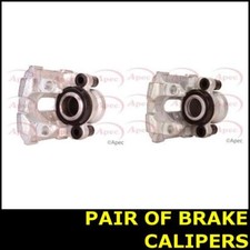 Pair Brake Caliper Rear Left