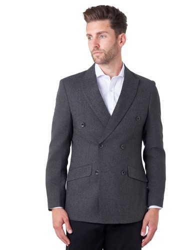 Mens double breasted jacket - breasted,