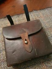 Beautiful Drew & Son Antique Leather Hunting Canteen With Sandwich Box & Flask