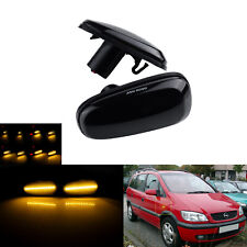 2x Dynamic LED Side Repeater Indicator Light For 1998-05 Vauxhall Astra G MK IV