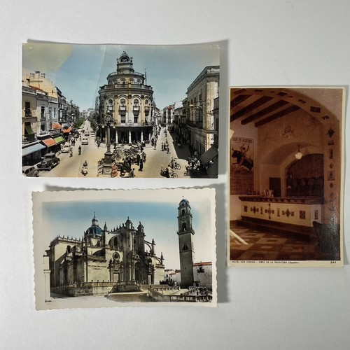 Vintage postcards jerez de - vintage,