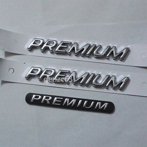 Black 2x chrome silver - 1x,