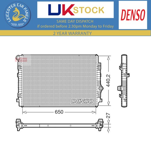 Denso radiator for seat - radiator, leon