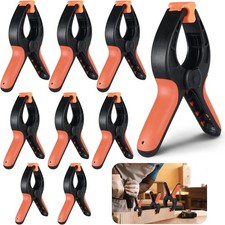 8Pcs 3" 4" 6" Heavy Duty SPRING CLAMPS Nylon Quick Grips Clips Spring Woodwork