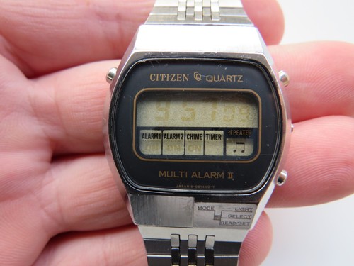 Vintage men lcd - vintage, wristwatch