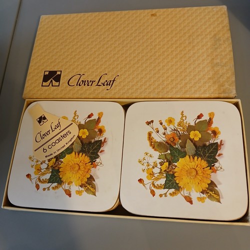 Cloverleaf coasters 6 - x,