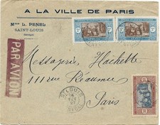 SENEGAL 1927, early flight