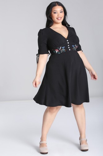 Bnwt hell bunny natura dress - hell,