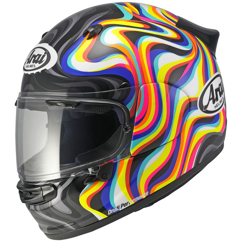 Arai quantic swirl white - arai,