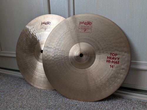 Paiste 2002 heavy hi hats - 14", hi-hats