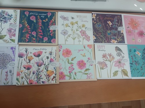Vintage garden cards - vintage,